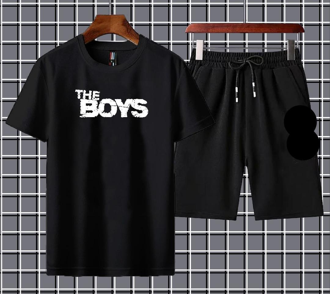 Dri Fit Printed T-Shirt and Shorts