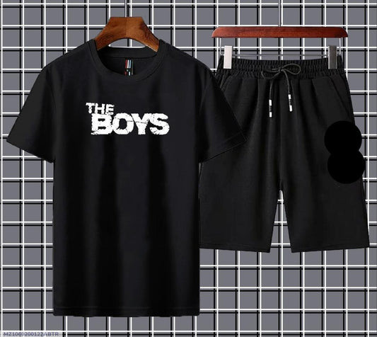 Dri Fit Printed T-Shirt and Shorts