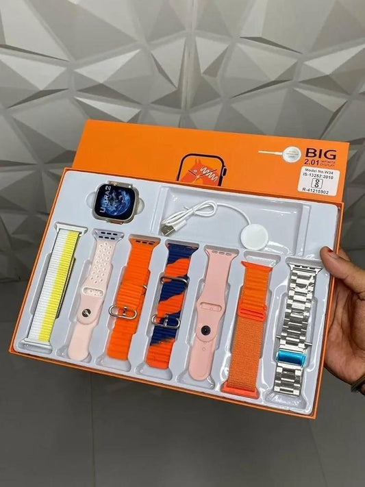 Multicolor Smart Watch with Long-Lasting Battery